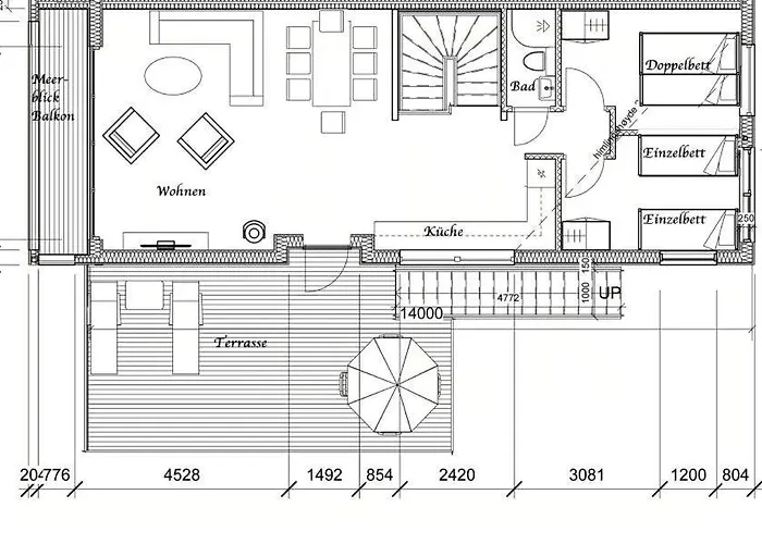 Modern With Sea View In Hébergement de vacances Borhaug